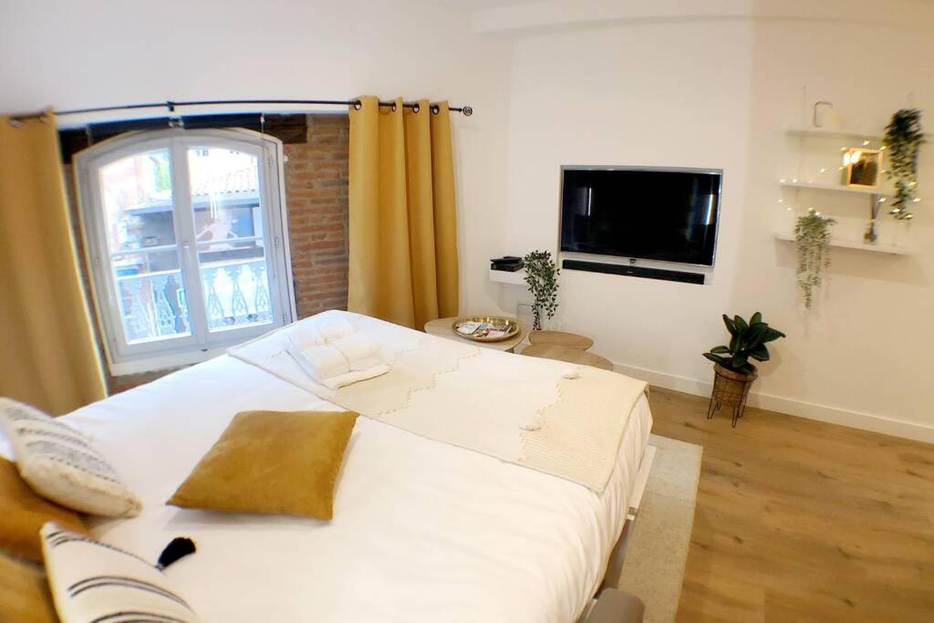 Le Floral - Hypercentre Capitole # Parking Prive # Queen Size Toulouse Exteriör bild